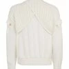 Fendi layered knitted jumper