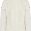 Fendi layered knitted jumper
