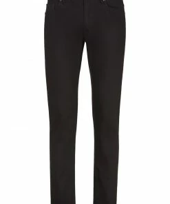 Fendi FF embroidered slim-fit jeans