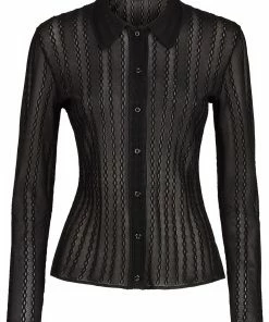 Fendi long-sleeve lace cardigan