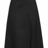 Fendi pleat-detail A-line skirt