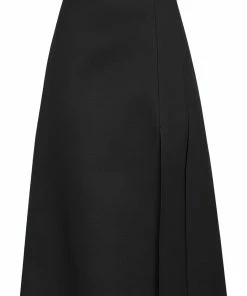 Fendi pleat-detail A-line skirt