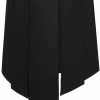 Fendi pleat-detail A-line skirt