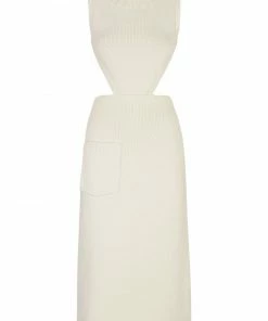 Fendi open-back knitted dress