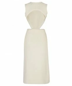 Fendi open-back knitted dress