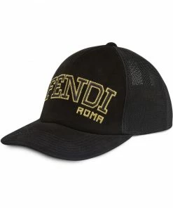 Fendi Fendi Roma logo cap