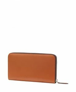 Fendi zip-around logo wallet