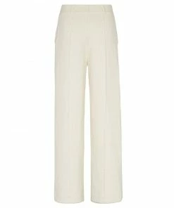 Fendi wide-leg knitted trousers