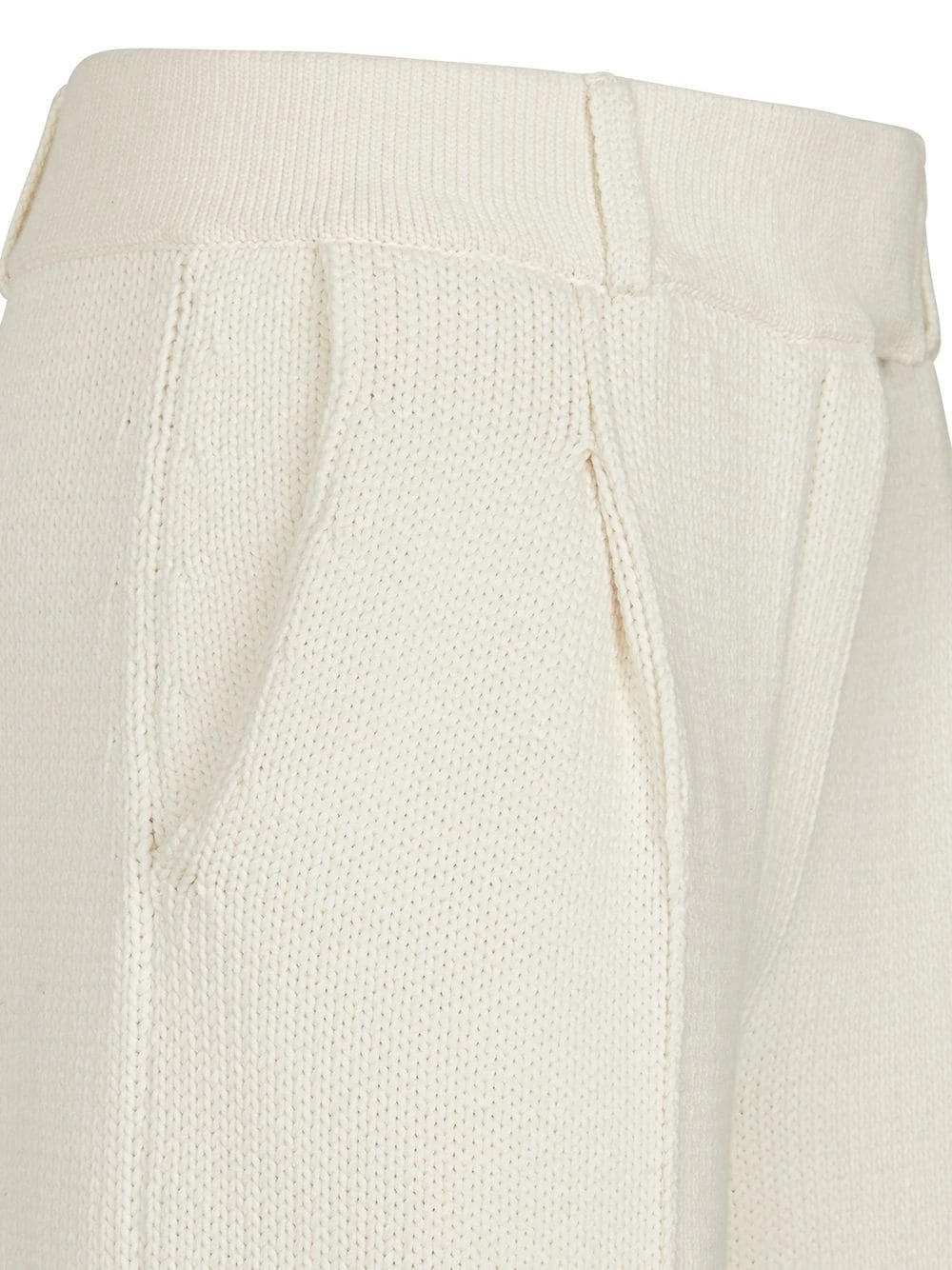 Outlet π Fendi Wide leg knitted trousers knitted leggings of women β€οΈ 5 Fendi wide-leg knitted trousers