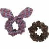 Fendi FF-print scrunchie set