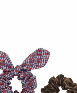 Fendi FF-print scrunchie set