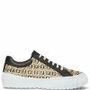 Fendi FF-woven low-top sneakers