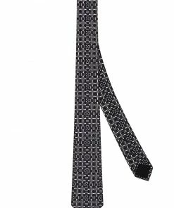 Fendi 6.5cm silk-jacquard tie