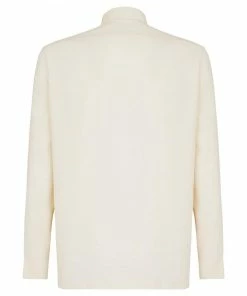 Fendi button-sleeve shirt