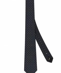 Fendi FF-paisley silk tie
