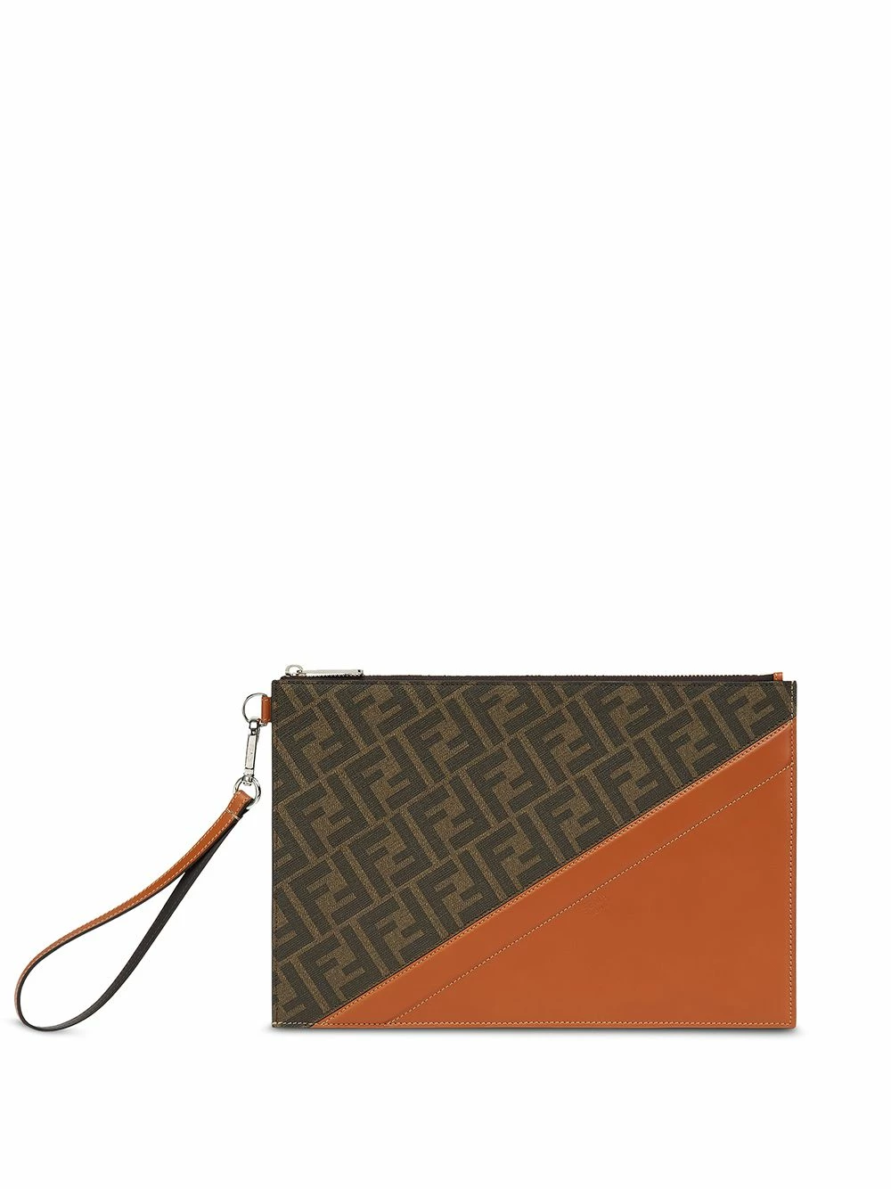 Budget β€οΈ Fendi Panel detail FF print clutch bag clutch bags of men π₯° 3 Fendi panel detail FF-print clutch bag