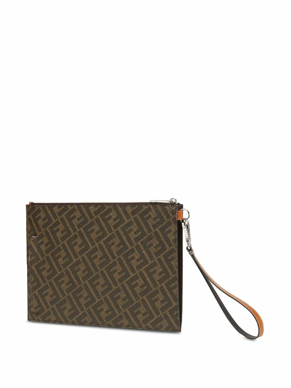 Budget β€οΈ Fendi Panel detail FF print clutch bag clutch bags of men π₯° 4 Fendi panel detail FF-print clutch bag