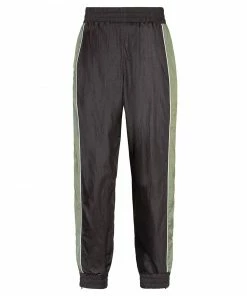 Fendi side-stripe tapered track pants