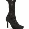 Fendi knitted high-heel boots