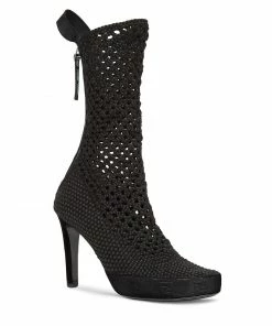 Fendi knitted high-heel boots