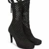Fendi knitted high-heel boots