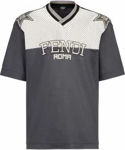 Fendi star patch T-shirt