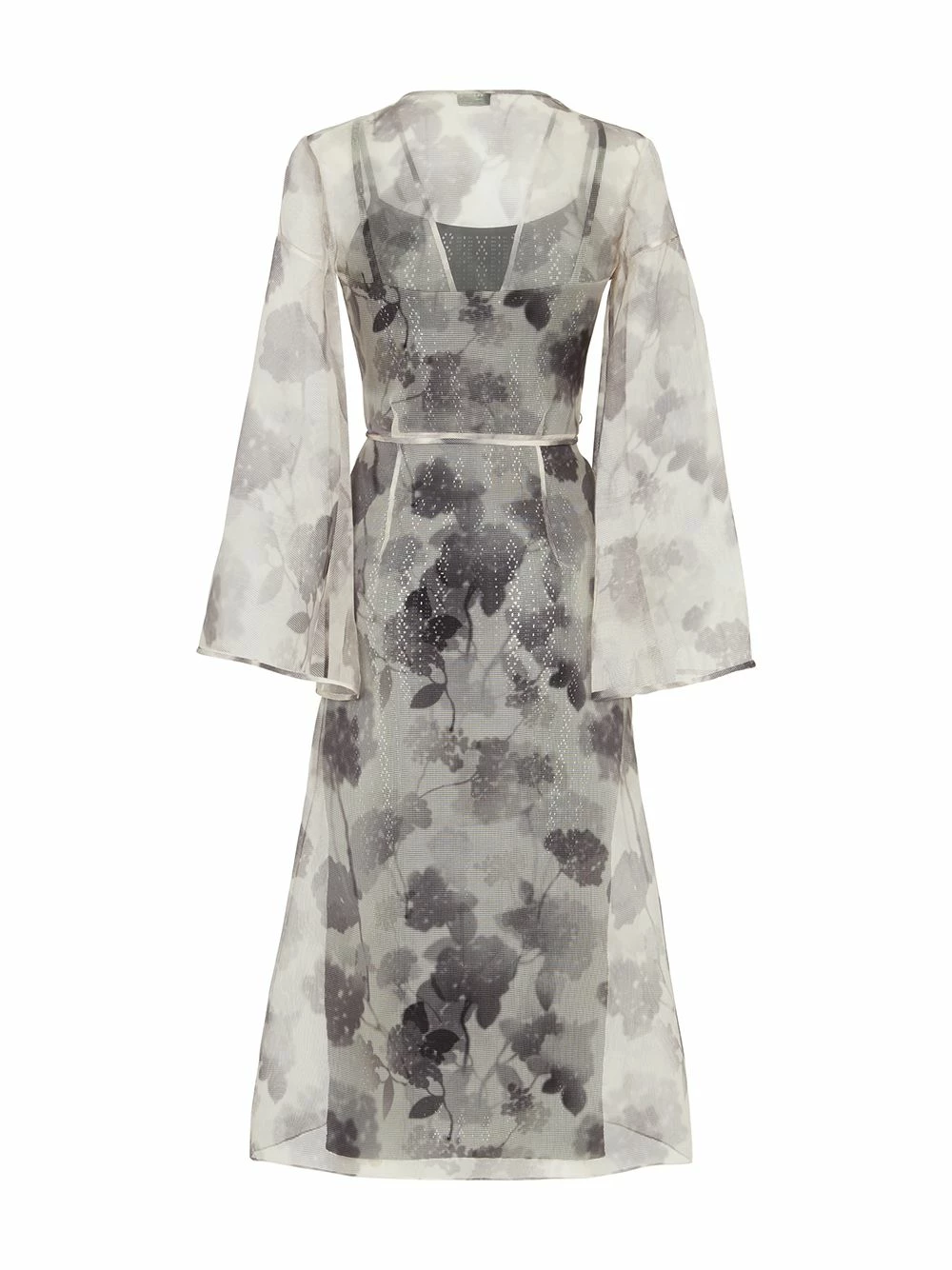 Promo β Fendi Floral print sheer wrap π dress day π dresses of women βοΈ 4 Fendi floral print sheer wrap dress