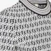 Fendi FF pattern woven top