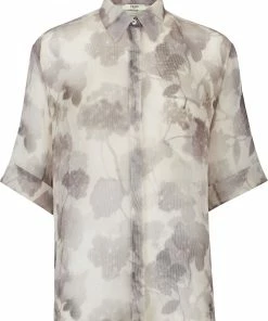 Fendi floral print short-sleeve shirt