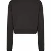 Fendi cropped chest logo sweatshirt