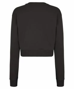 Fendi cropped chest logo sweatshirt