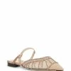 Fendi crystal-embellished flat mules