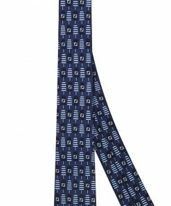 Fendi FF popsicle print necktie