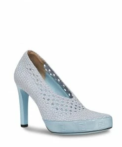 Fendi interwoven pointed-toe pumps