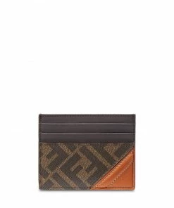 Fendi FF panelled cardholder