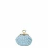 Fendi knitted crochet coin purnse