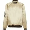 Fendi embroidered logo buttoned bomber jacket