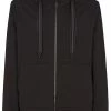 Fendi logo-embossed zip-up sweatshirt