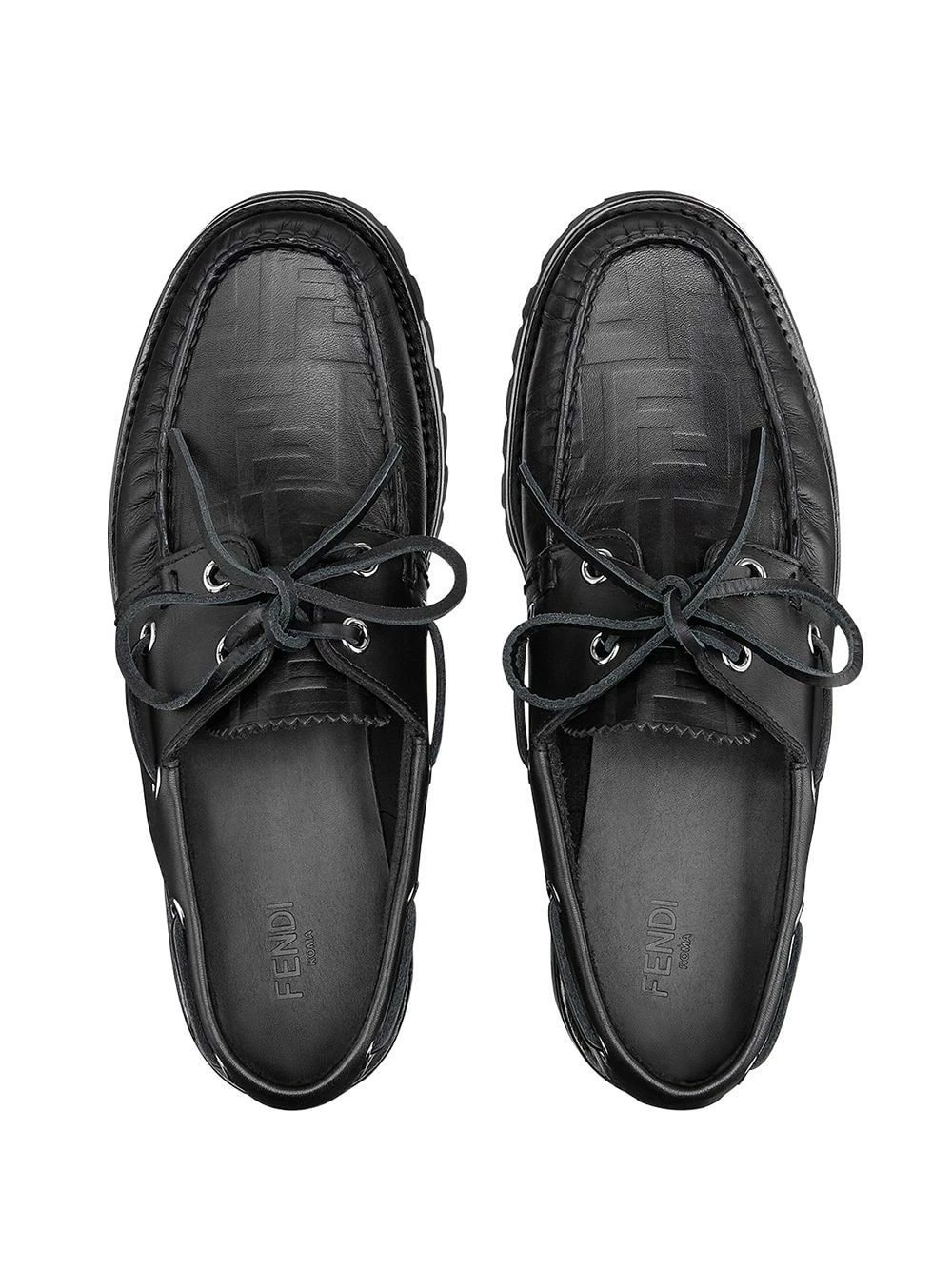 Hot Sale π₯ Fendi FF motif mocassin loafers of men π€© 6 Fendi FF motif mocassin loafers