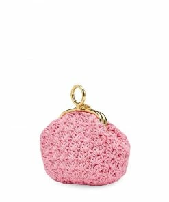 Fendi crochet design coin purse