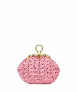 Fendi crochet design coin purse