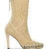 Fendi FF motif mid-calf boots