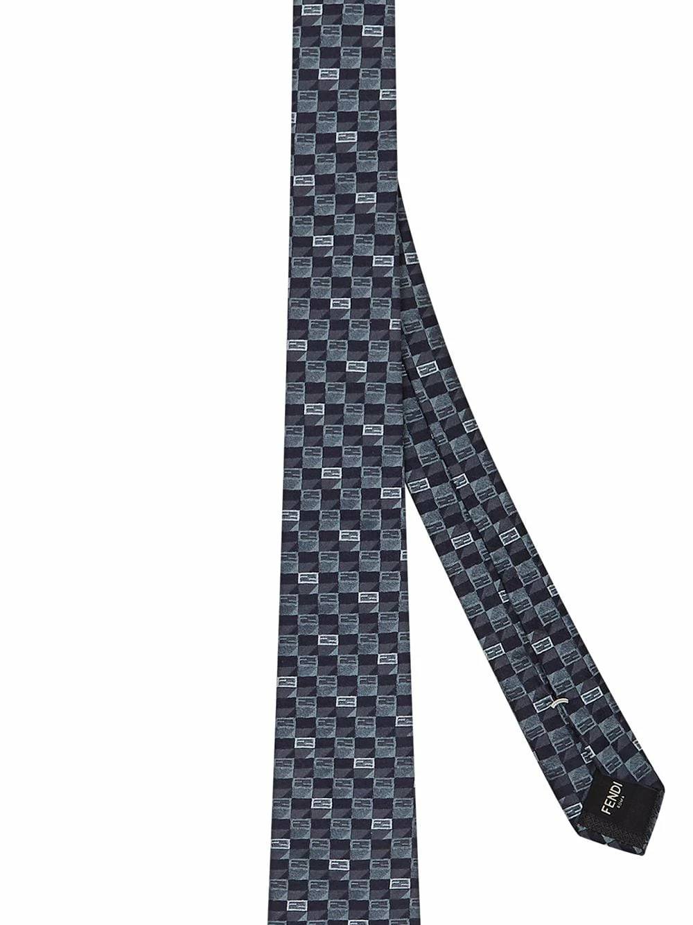 Hot Sale π Fendi Micro FF logo print tie ties & bow ties of men π 4 Fendi micro FF logo-print tie