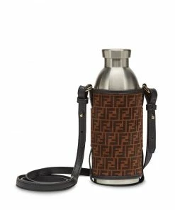 Fendi FF-pattern water bottle set