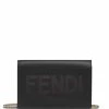 Fendi chain strap wallet bag