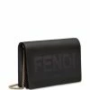 Fendi chain strap wallet bag