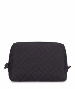 Fendi logo-embossed makeup bag