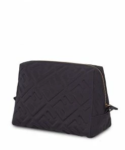 Fendi logo-embossed makeup bag