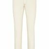 Fendi contrast-stitching slim-fit jeans