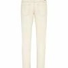 Fendi contrast-stitching slim-fit jeans